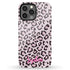 Light Leopard Personalized Name iPhone Case